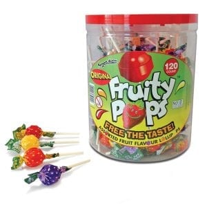 Assorted Fruit Lollipops