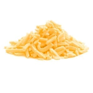 Coloured Grated Cheddar