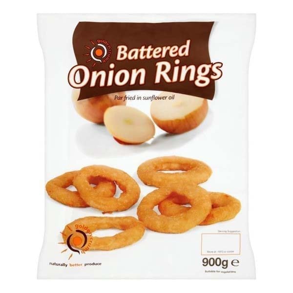 Golden Crumb Onion Rings