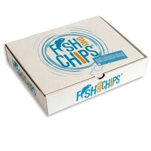 Hook & Fish Fish & Chip Box Small