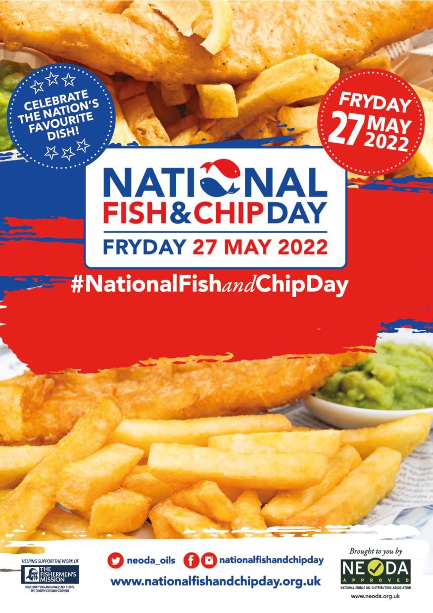 National Fish & Chip Day Poster